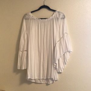 Off-Shoulder Tunic